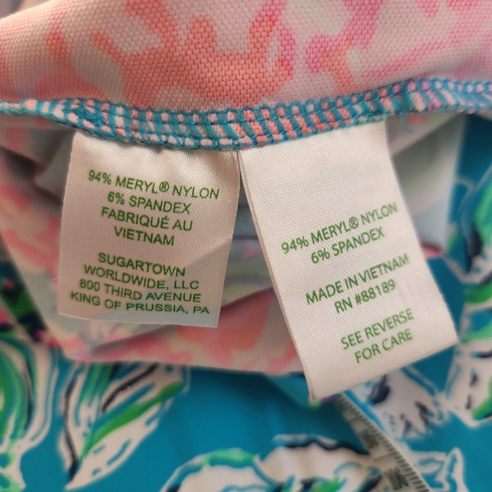 Lilly Pulitzer UPF 50 Engineered Chilly Lilly Nadine Dress - Picture 9 of 11